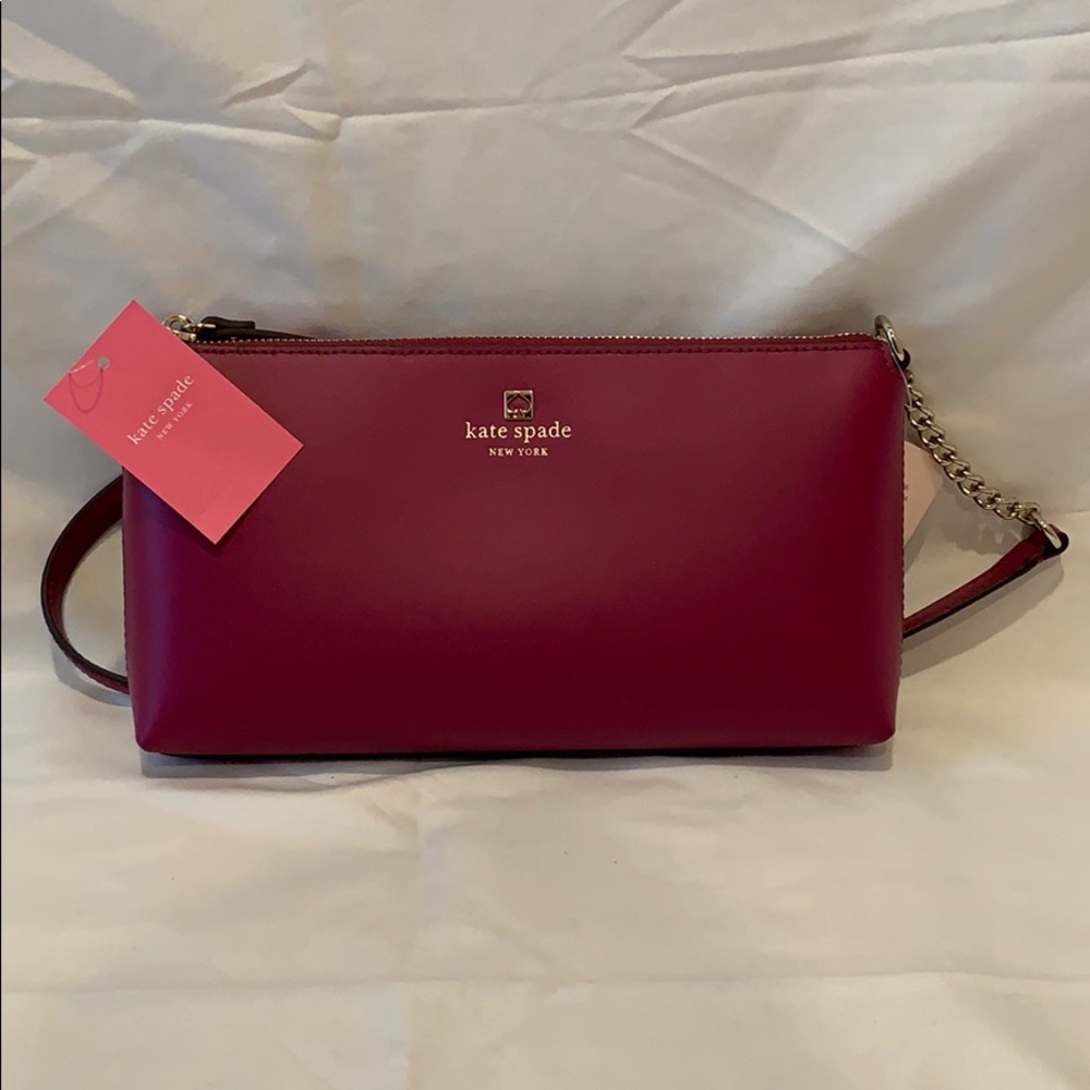 Kate Spade Sawyer Street Declan Leather Crossbody
